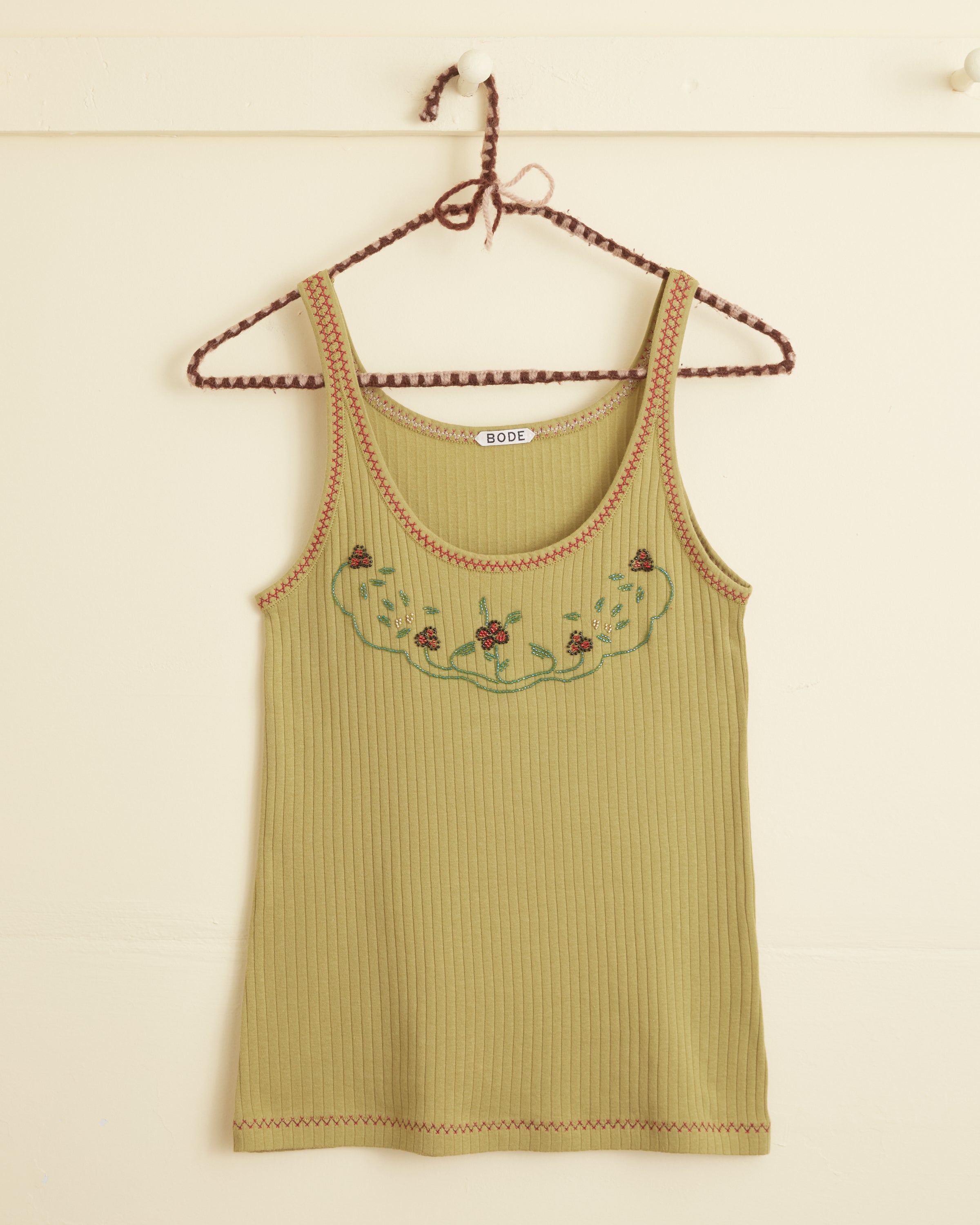 Beaded Dahlia Tank – BODE