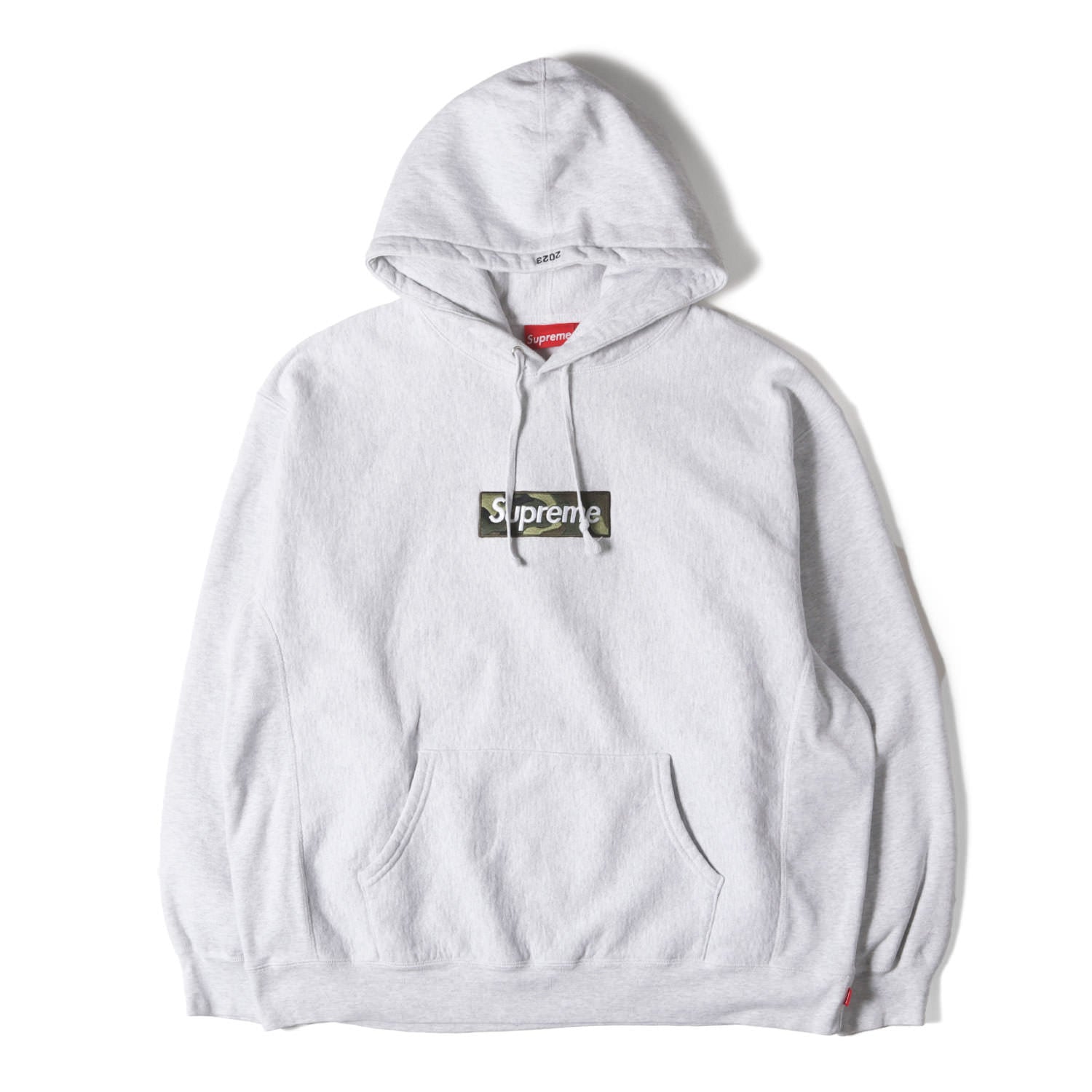 23AW カモフラージュ BOXロゴ スウェットパーカー(Box Logo Hooded