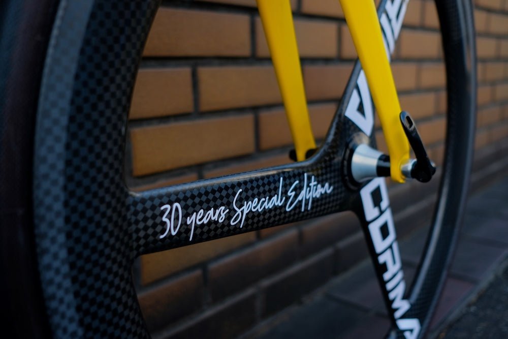 コリマ30周年を記念したカーボンホイールが、満を待して登場
