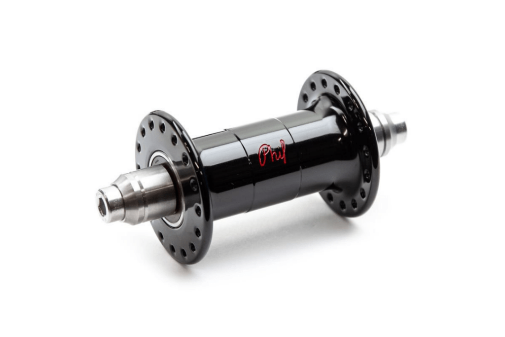 PHILWOOD LOW FLANGE TRACK HUB Black