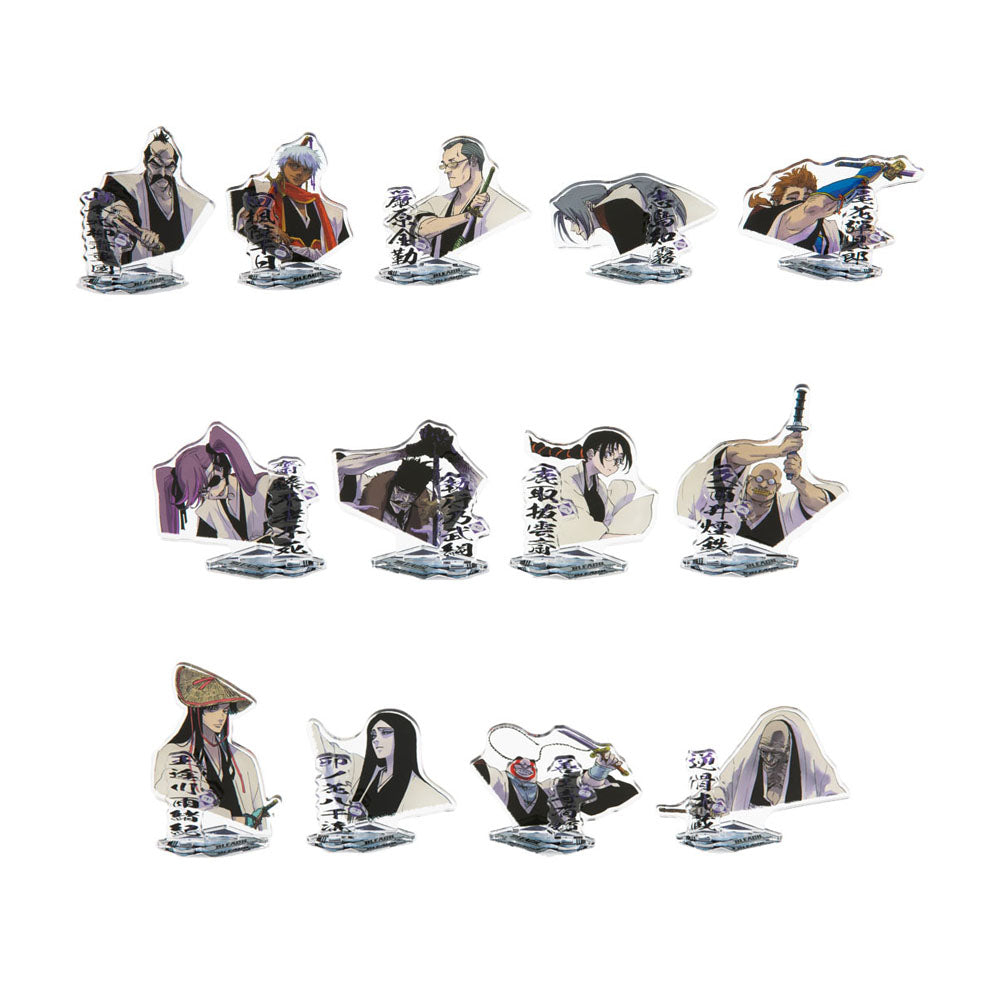 BLEACH』アクリルフィギュアコレクション 初代護廷十三隊（全13種