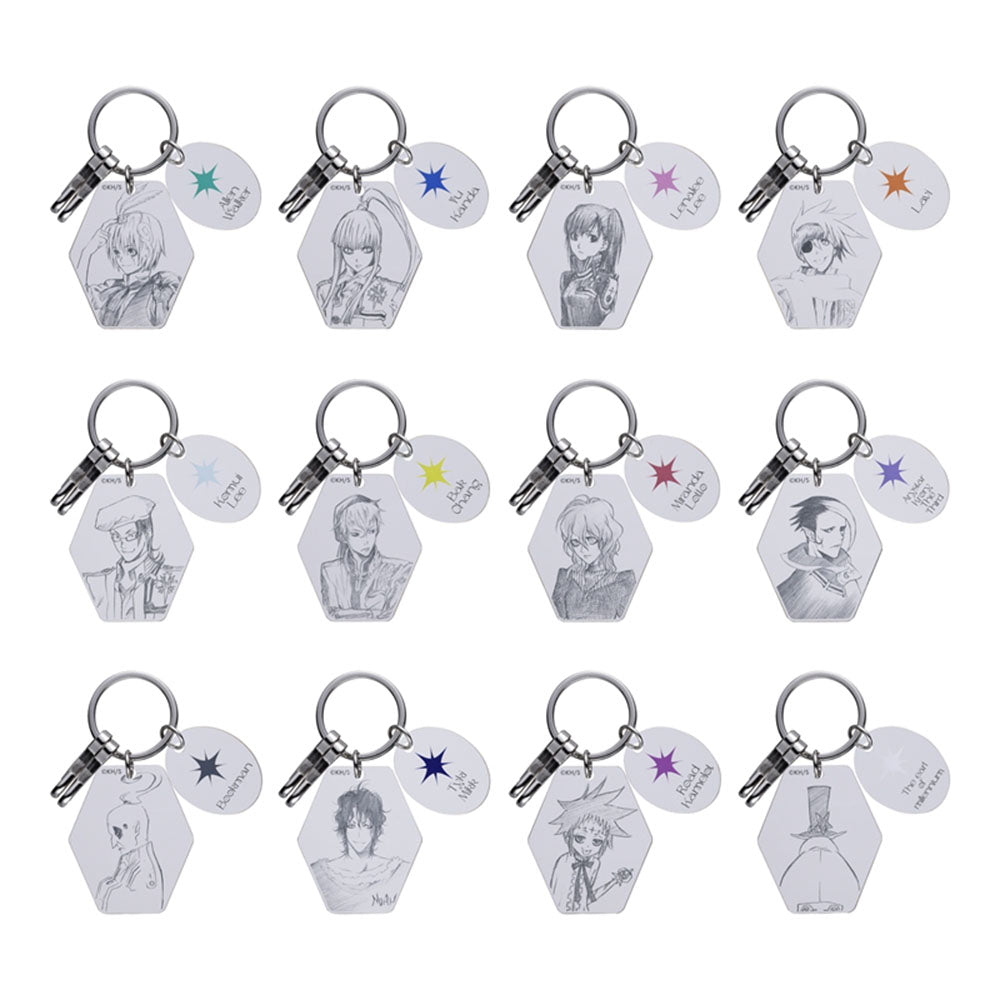 D.Gray-man 原画展アクリルキーホルダー コンプリート D.Gray-man 原画
