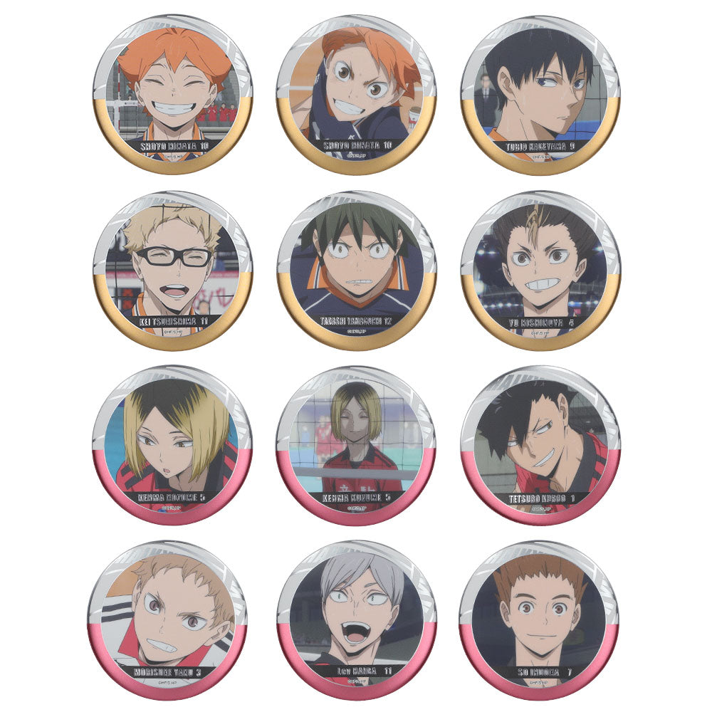 ハイキュー!! JUMP SHOP限定名場面缶バッジ ゴミ捨て場の決戦ver.（全