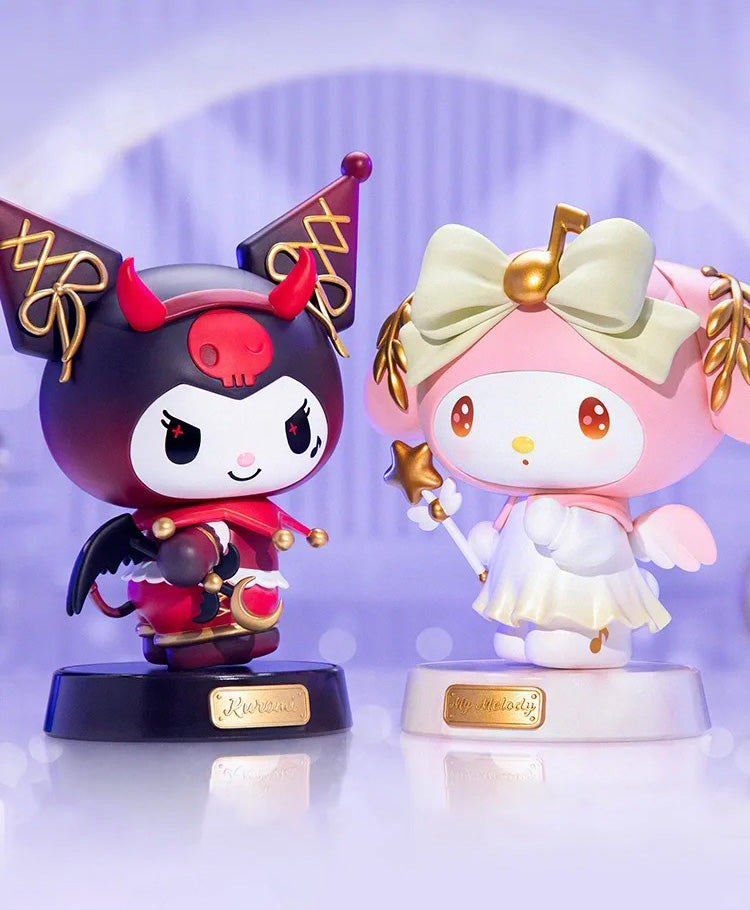 Kuromi Demon and My melody Angel design figure – Joykawaii