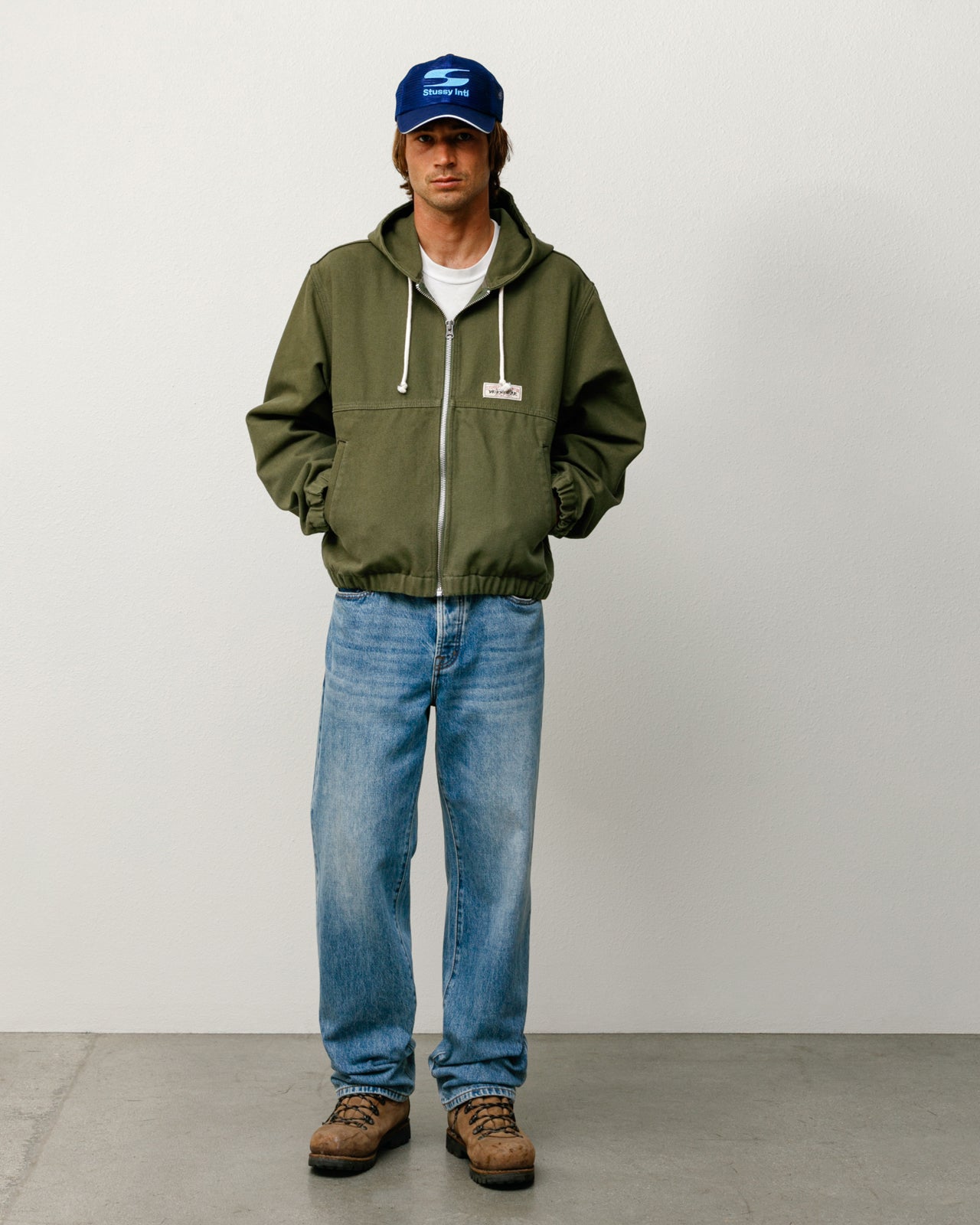 Work Jacket Unlined Canvas – Olive | Outerwear | Stüssy Japan
