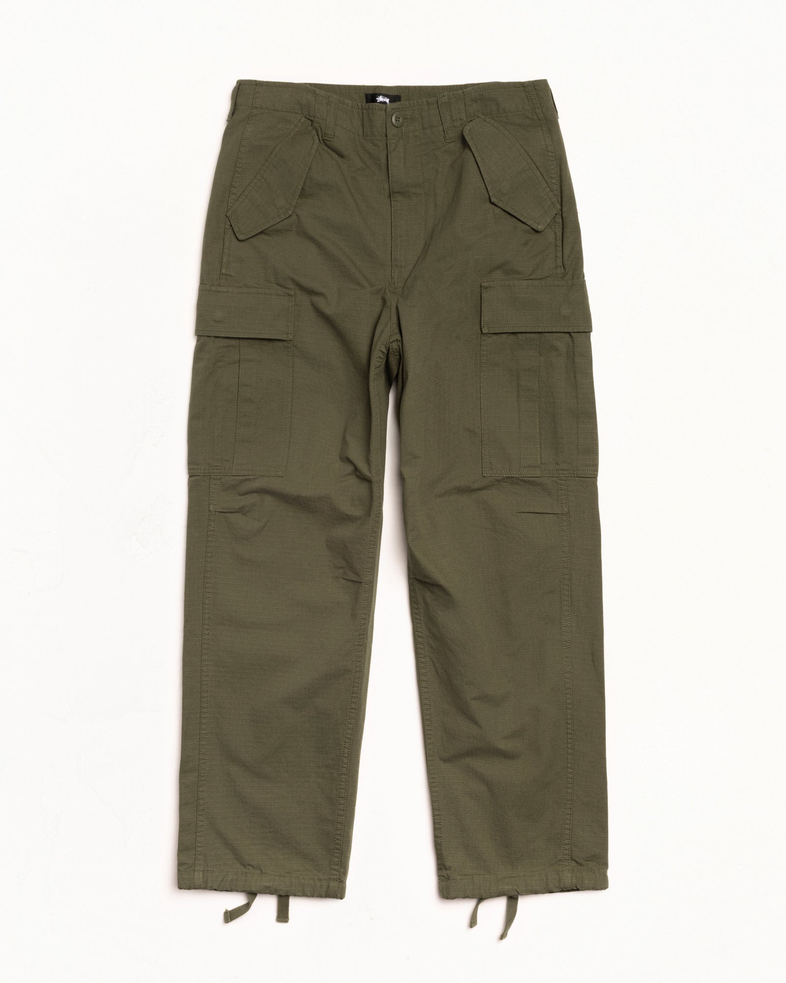 Military Cargo Pant Ripstop – Olive Green | Pants | Stüssy Japan