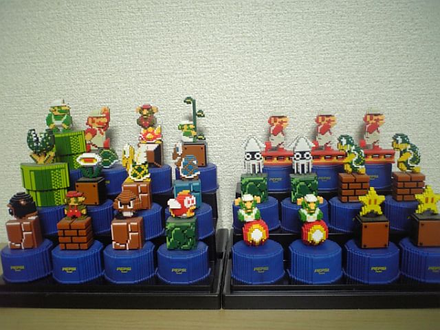 ペプシ マリオ ボトルキャップ 全30種 ミニブック付 ペプシ マリオ