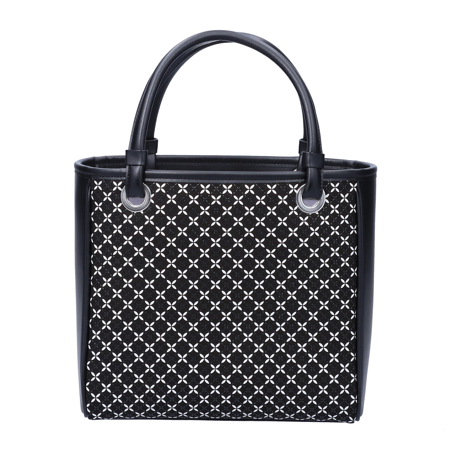 甲州印伝 更紗 伝統工芸 鹿革 漆 ハンドバッグ | 株式会社 印傳屋上原