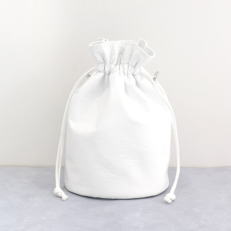 巾着ポーチ ホワイト – 貴和製作所オンラインストア