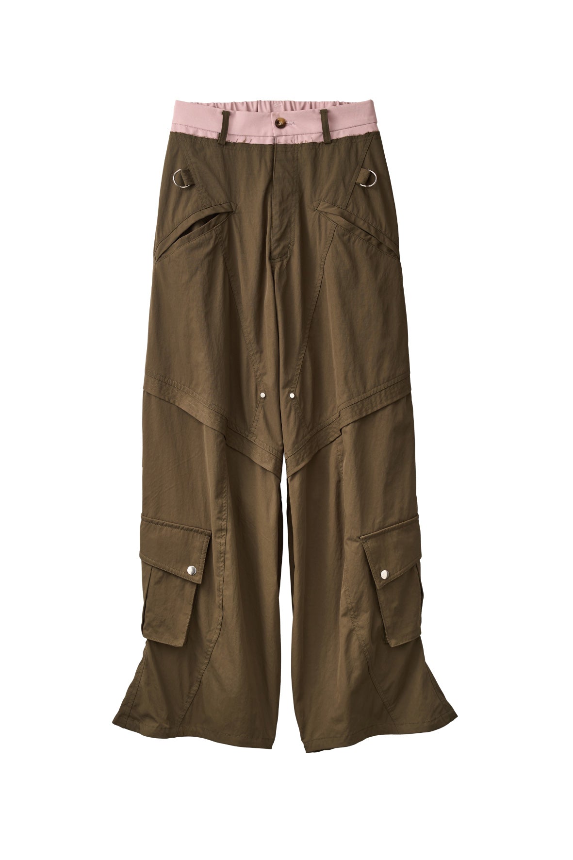 docking nylon pants(unisex)/khaki | KNUTH MARF