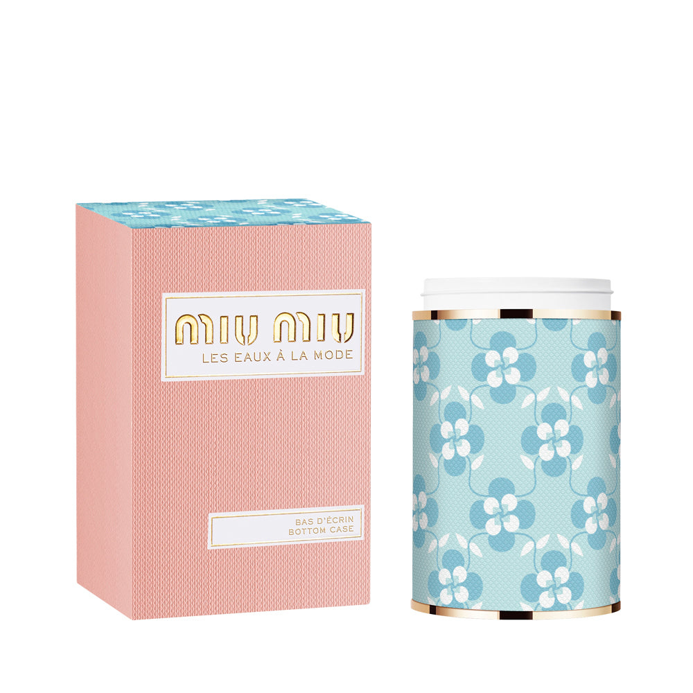 公式】ミュウミュウ レ ゾー アラモード ボトムケース （ライトブルー