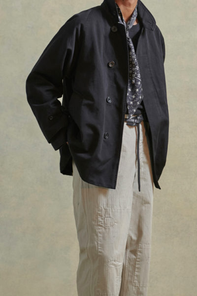 OLD JOE 】SILK CALICO SCARF TIE & FRINGE STALL | legrow