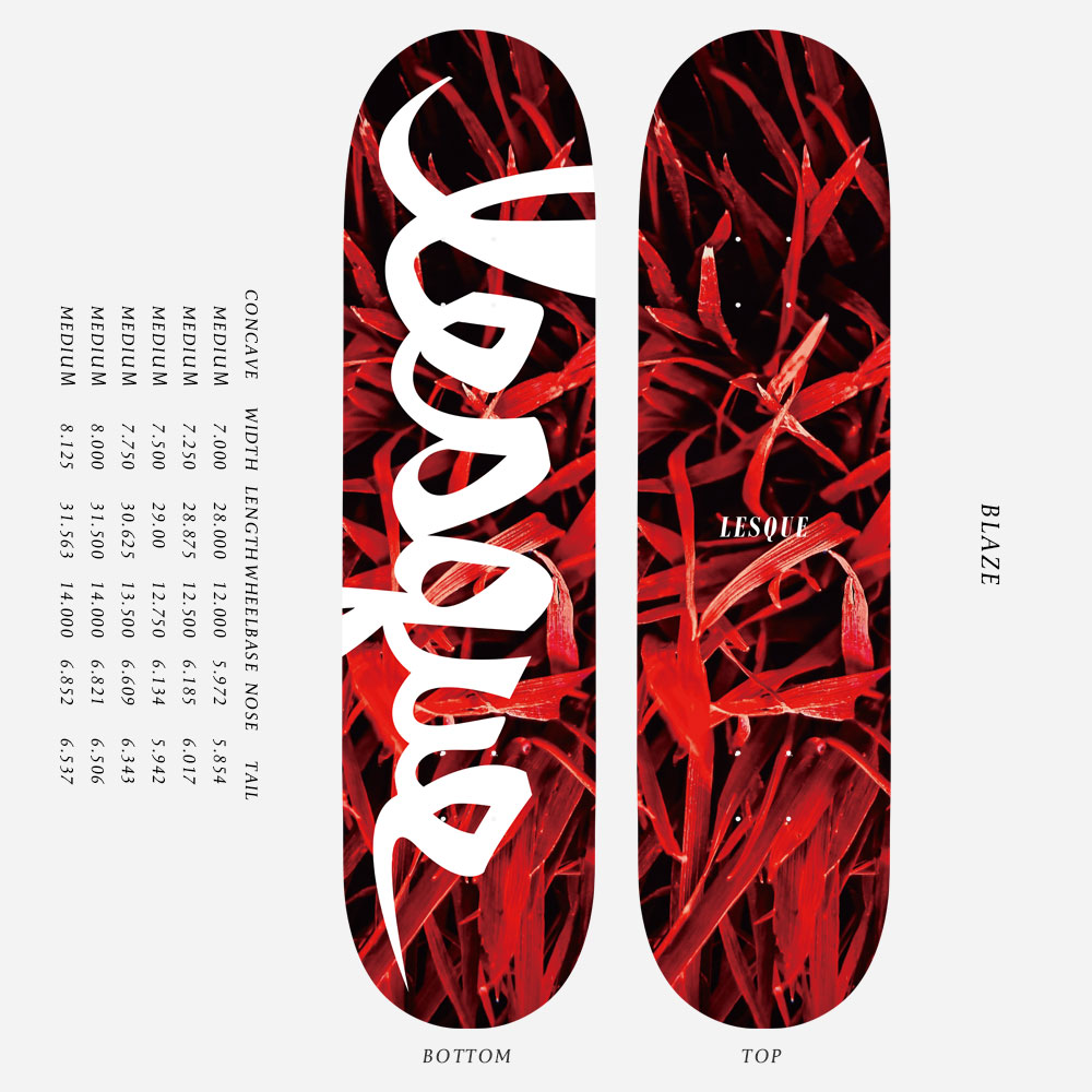 LESQUE 2025 Autumn Deck Collection | Lesque skateboards（レスケ