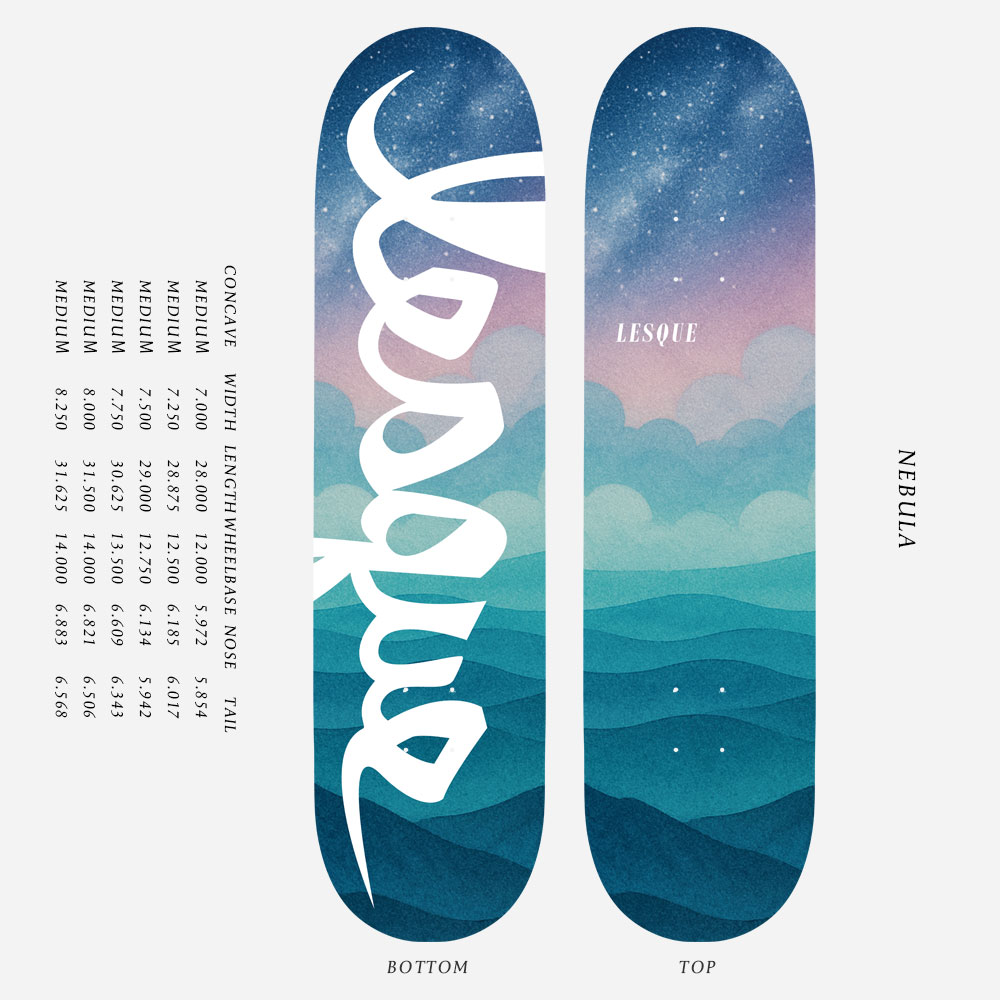 LESQUE 2025 Autumn Deck Collection | Lesque skateboards（レスケ