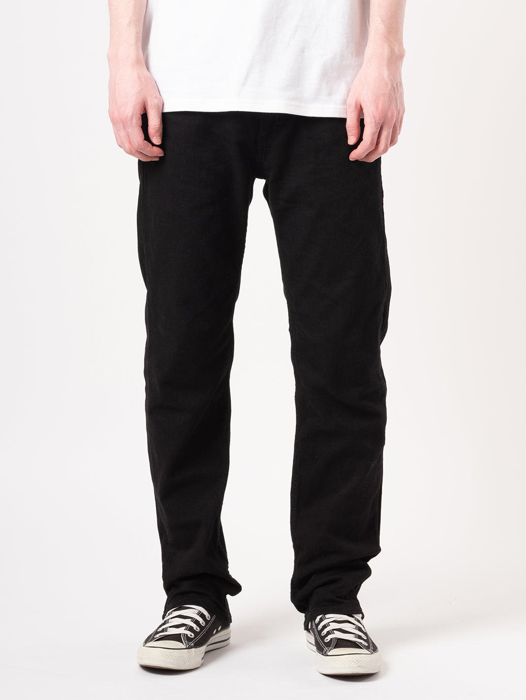 knmen133-0308 リーバイス505 ブラックストライプデニム80年代