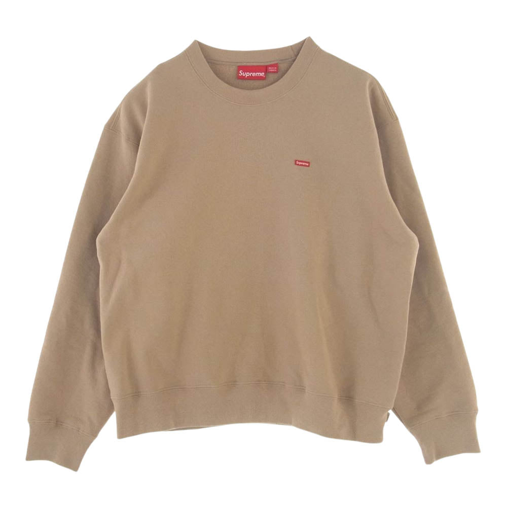 Supreme シュプリーム 23SS Small Box Crewneck Tan スモール ボックス