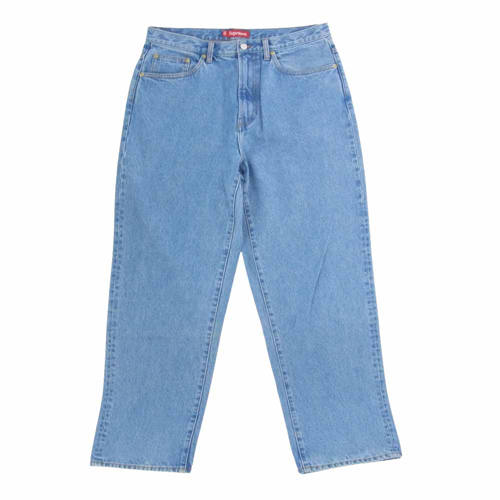 Supreme シュプリーム 22AW Baggy Jean Washed Blue バギー ジーンズ