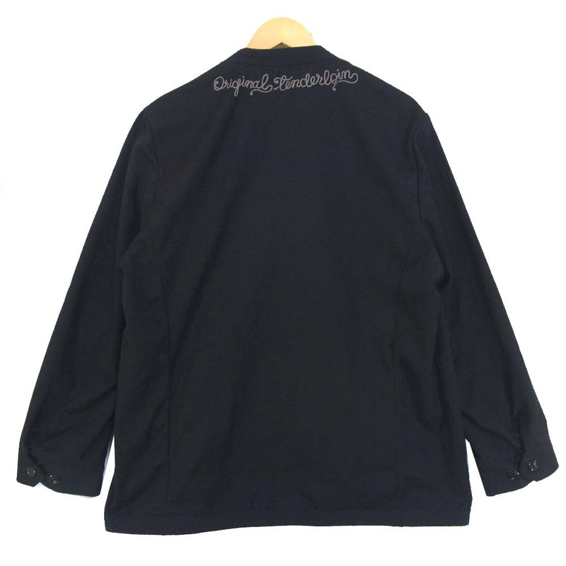 Tenderloin ブラック ノーカラージャケットwork jkt S 黒