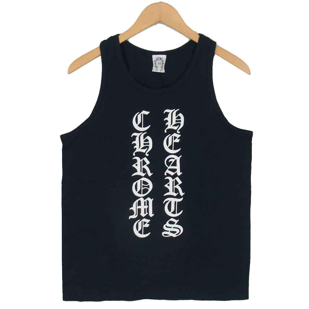 CHROME HEARTS クロムハーツ（原本無） ロゴプリント タンクトップ