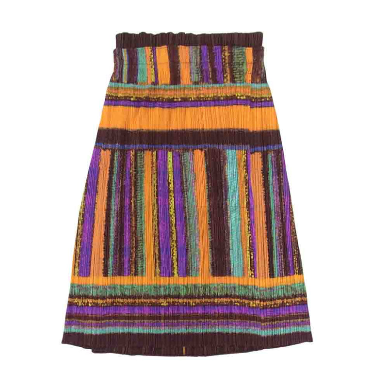 美品】PLEATS PLEASE イッセイミヤケ スカート マルチカラー 【公式通販】