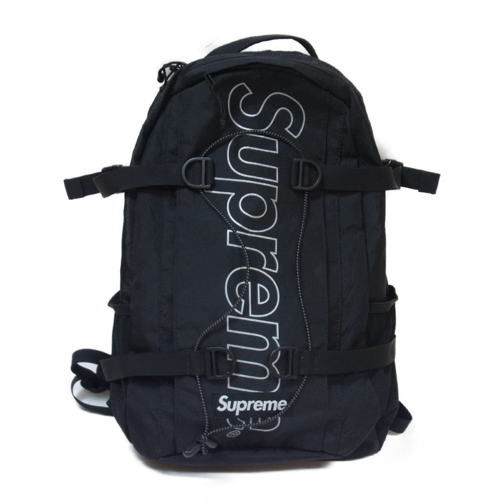 Supreme シュプリーム 18AW Backpack バック パック リュック ブラック