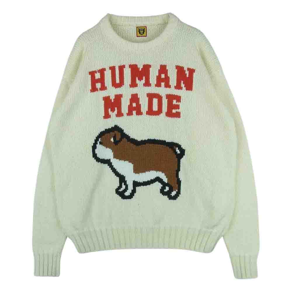 HUMAN MADE ヒューマンメイド 22SS COTTON KNIT SWEATSHIRT ニット