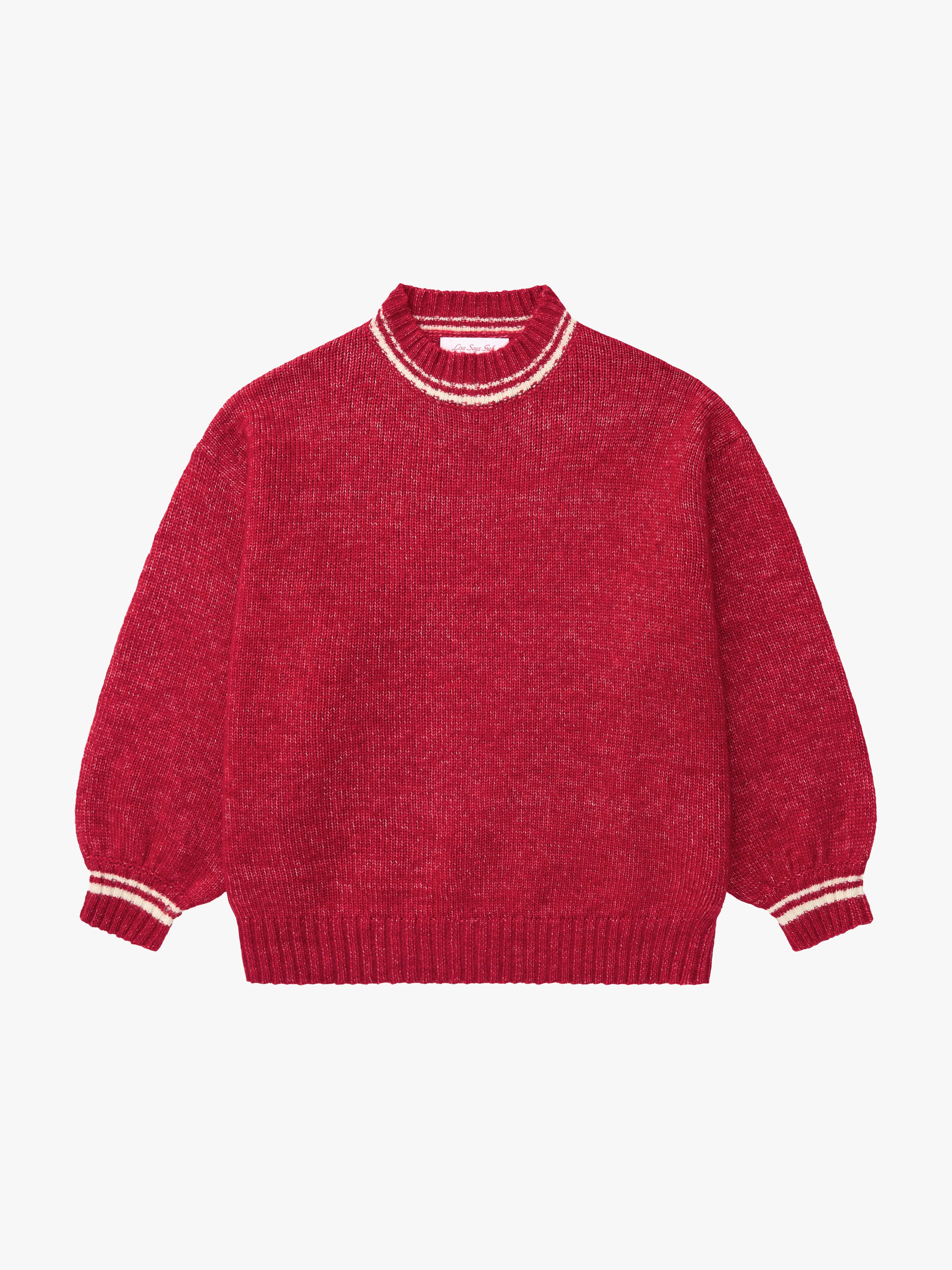 Shani Sweater - Cherry – Lisa Says Gah