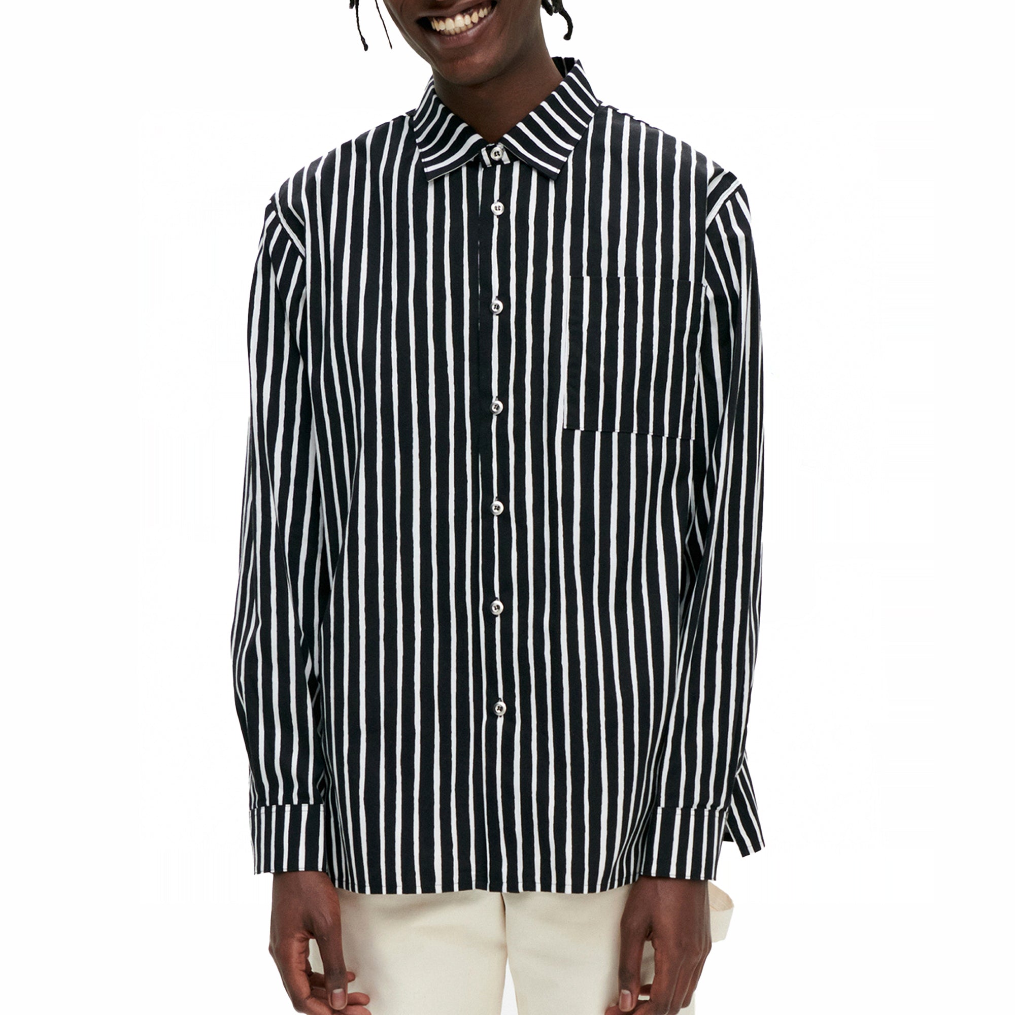 Jokapoika Shirt - Black + White – Little King