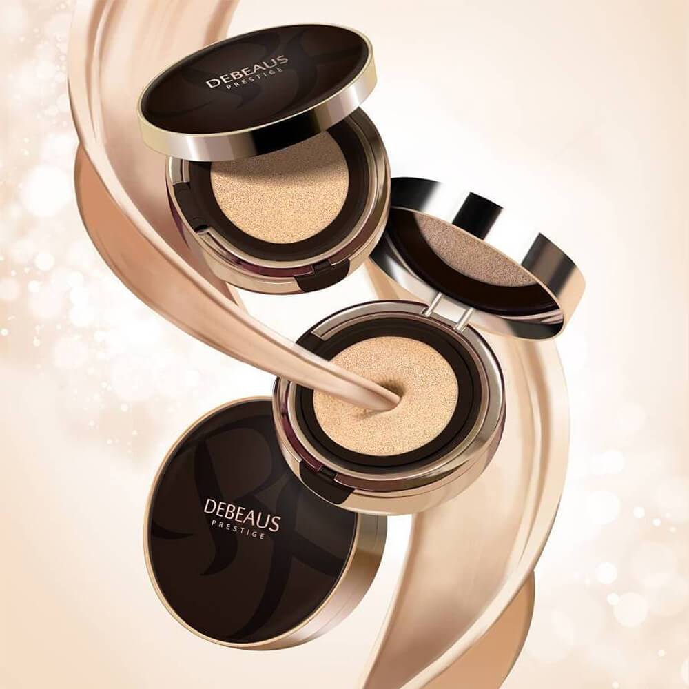 DEBEAUS ディビュース クッションファンデーション 15g（本体+リフィル