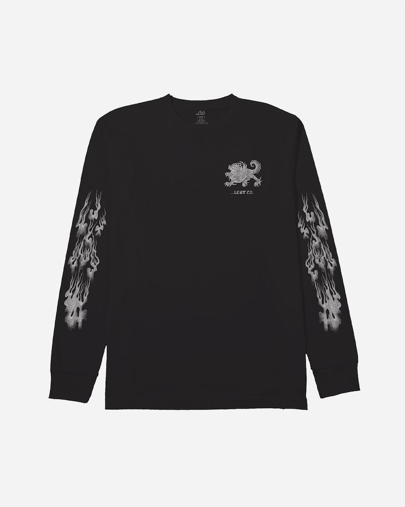 Socal Long Sleeve Tee Pirate Black – Lost Enterprises