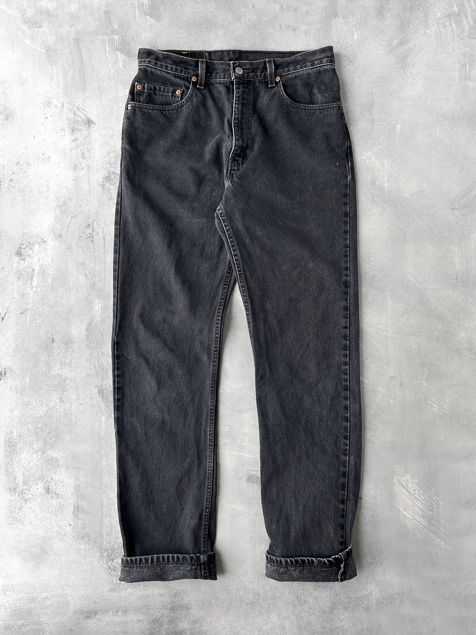 Levi's 505 Black Jeans 90's - 32x34 – Lot 1 Vintage