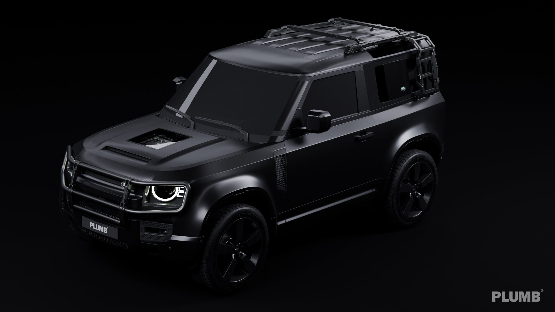 ミニッツ4×4 DEFENDER ルーフラック付き ミニッツ ランドローバー