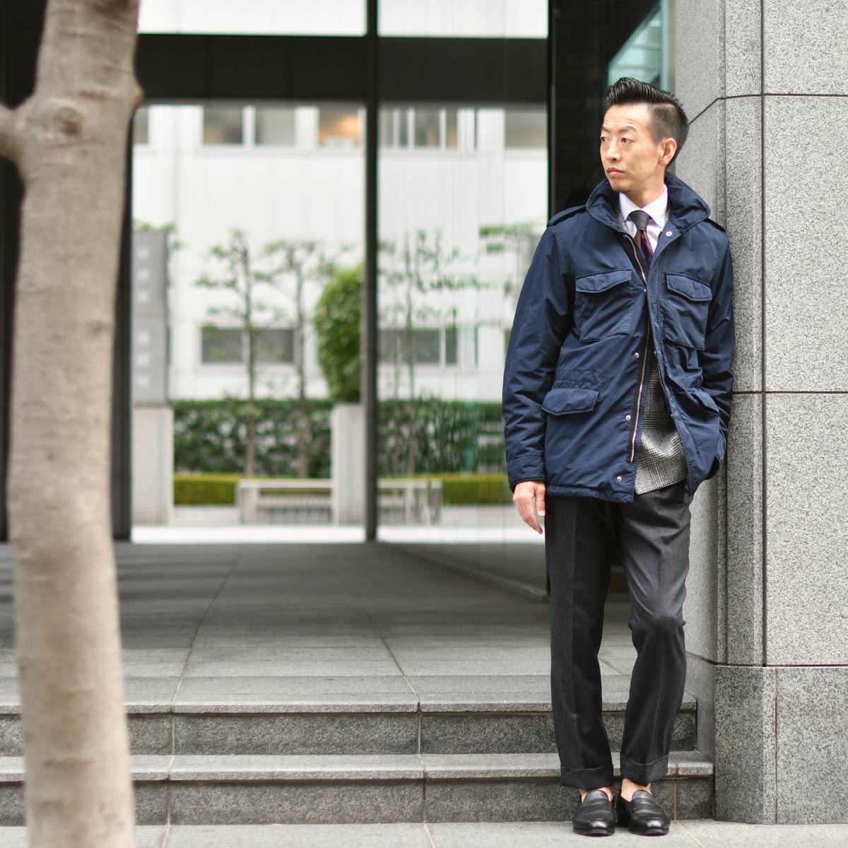 ASPESI【アスペジ】M-65ブルゾン NEWCAMP 4I1I281024 85098