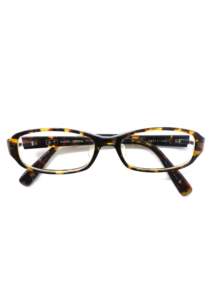 金子眼鏡 KO-005 メガネ ブラウン デミ べっ甲柄 | 中古メガネ通販ビー