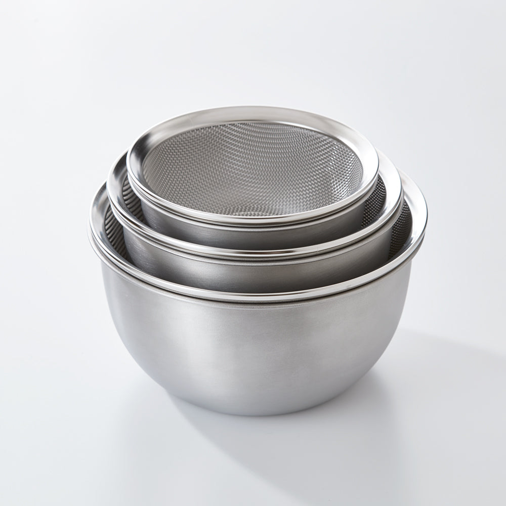 2026福袋】日本製 燕三条 ステンレスボウル&ザル 6点セット 傷を防ぐ新