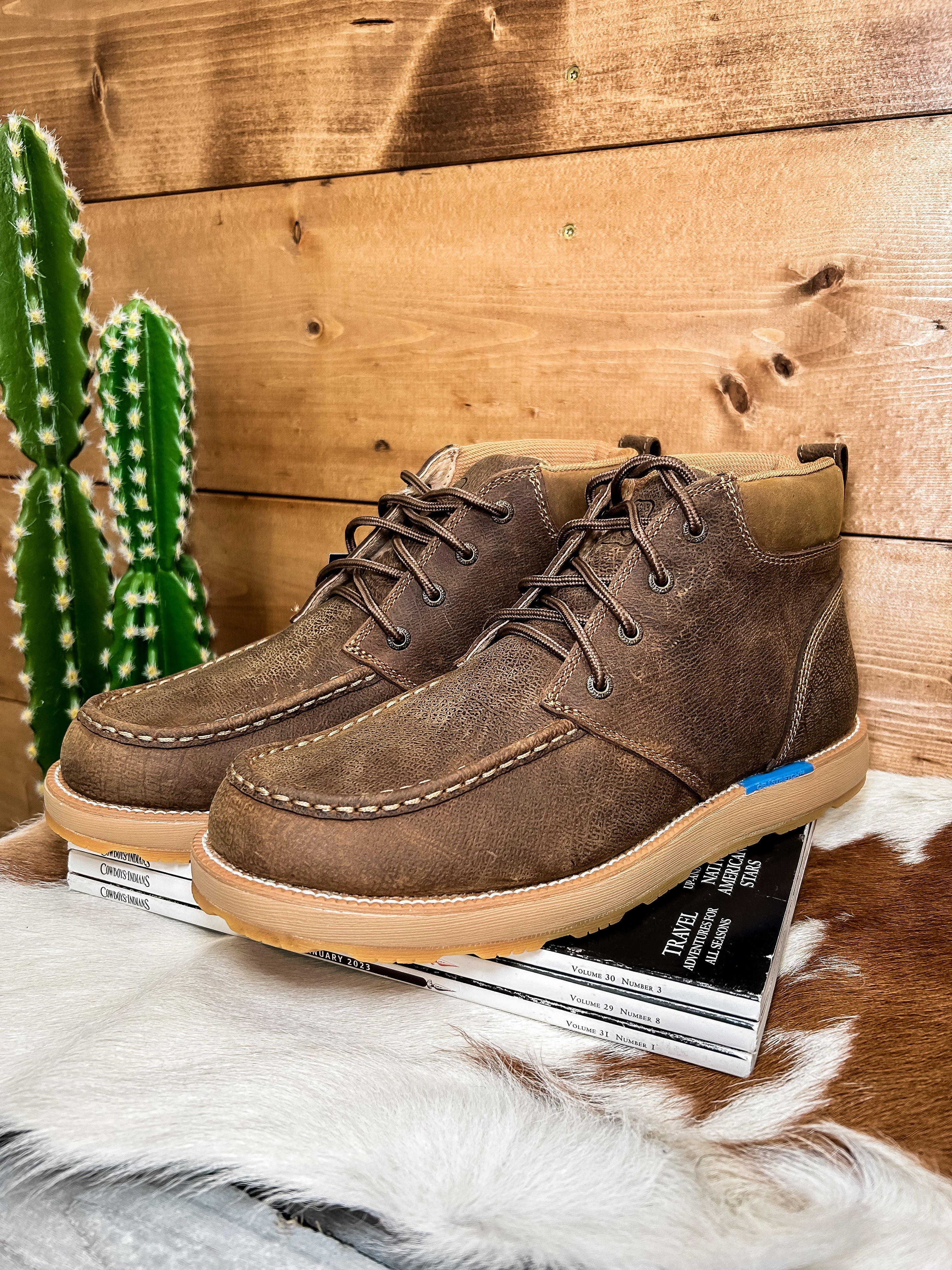 Twisted X Lace Up - {Brunette & Spice} – Hawk Western Wear