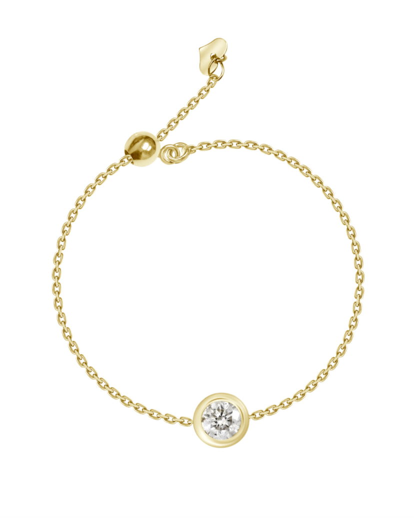 Adjustable Diamond Chain Ring – Henri Noël