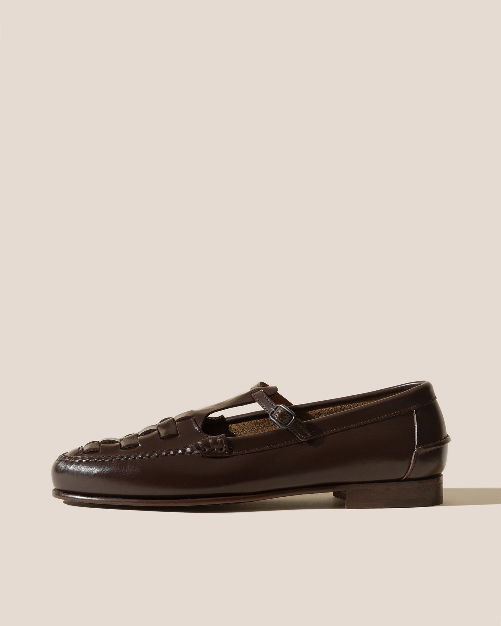 MAQUEDA - Interwoven T-bar Loafer – Hereu Studio