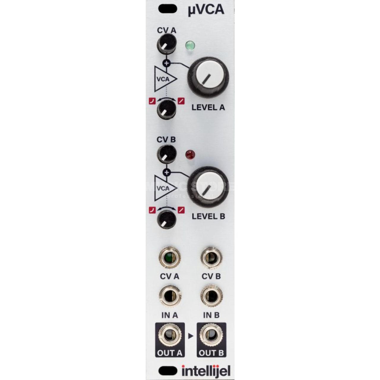 Intellijel Designs Quad VCA モジュラーシンセ ユーロラック µVCA