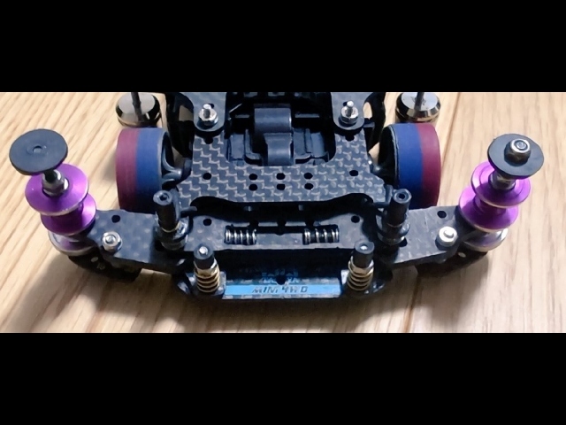 アバンテ ヒクオ スライドダンパー自作 VSシャーシ