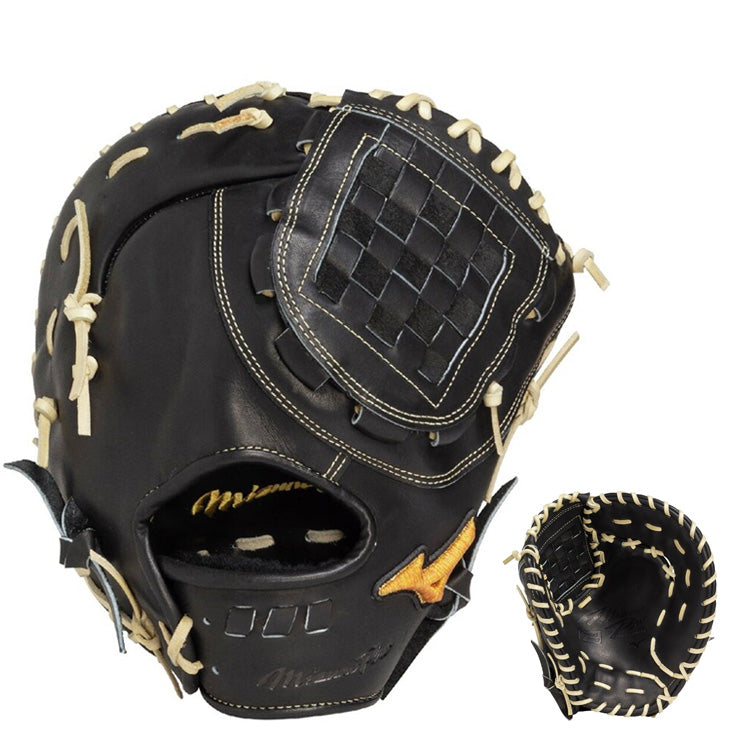 平裏刺繍1円】2025モデル ミズノプロ 限定 硬式 ファーストミット 右