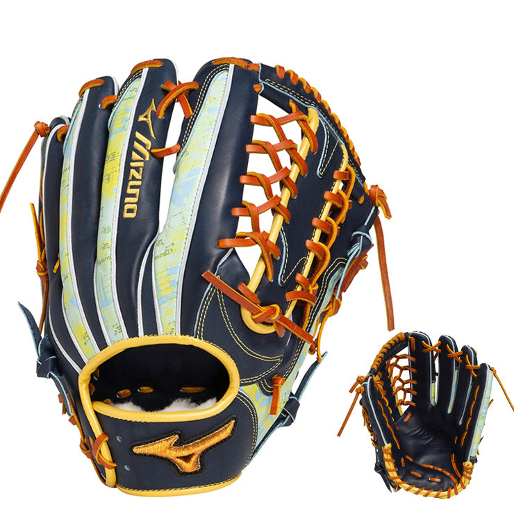 平裏刺繍1円】2025モデル ミズノプロ 軟式 グローブ グラブ 外野手用