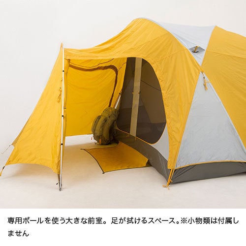ノースフェイス 6人用テント カイジュー6でファミリーキャンプ