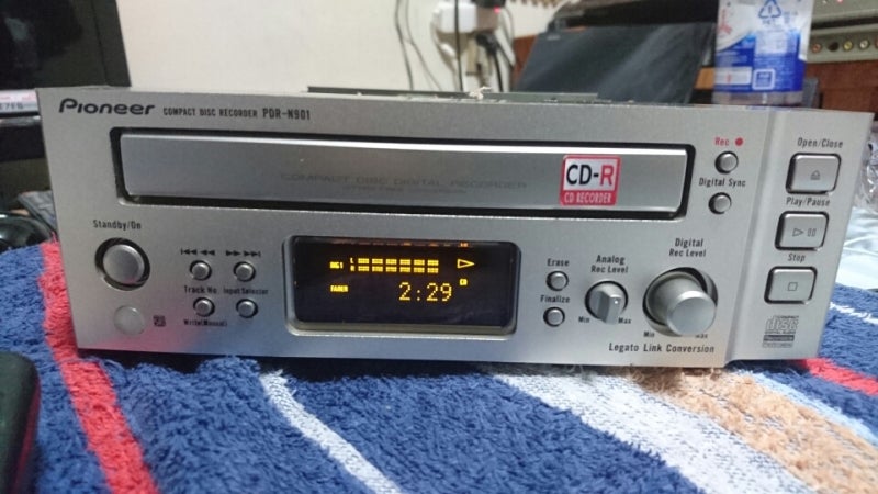 やっと出会えたPioneerの小さなCDレコーダーPDR-N901ジャンク | K'S MY