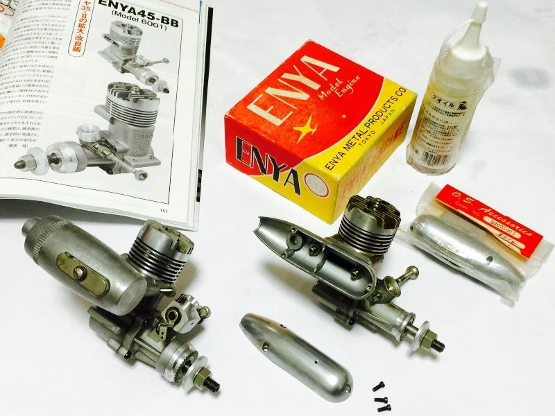 ENYA45BBとENYA45S | 飛行中年・空のサムライ