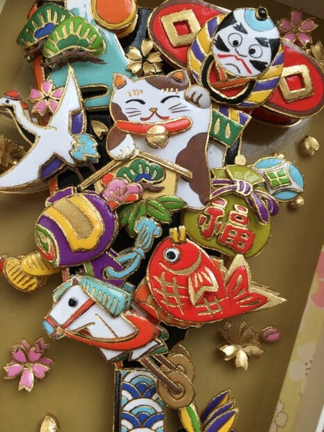 福を招く和柄〜お正月のシャドーボックス〜 | シャドーボックス作家