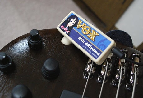 VOXのamPlug「けいおん！・秋山澪モデル」を買ってみた【レビュー