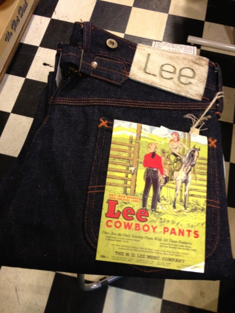 Lee×WAREHOUSE 101 COWBOY “TRIPLE NAME” デニム
