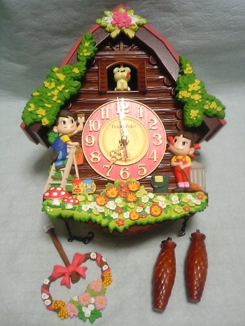 ペコちゃん衝動買い【振り子時計】 | あれコレ自由日記