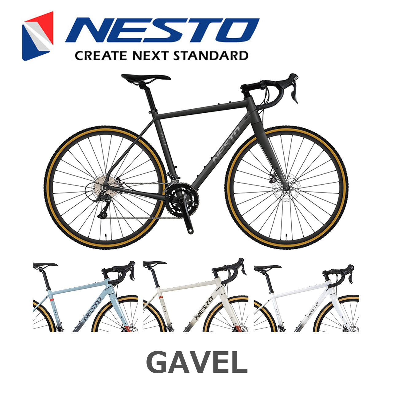 NESTO / 【2026年モデル】GAVEL – 京都の自転車屋 CYCLE SHOP eirin